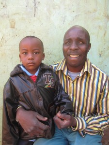 Patrick Auoki and Son